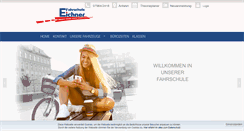 Desktop Screenshot of eichner-fahrschule.de