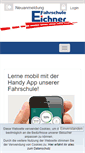 Mobile Screenshot of eichner-fahrschule.de